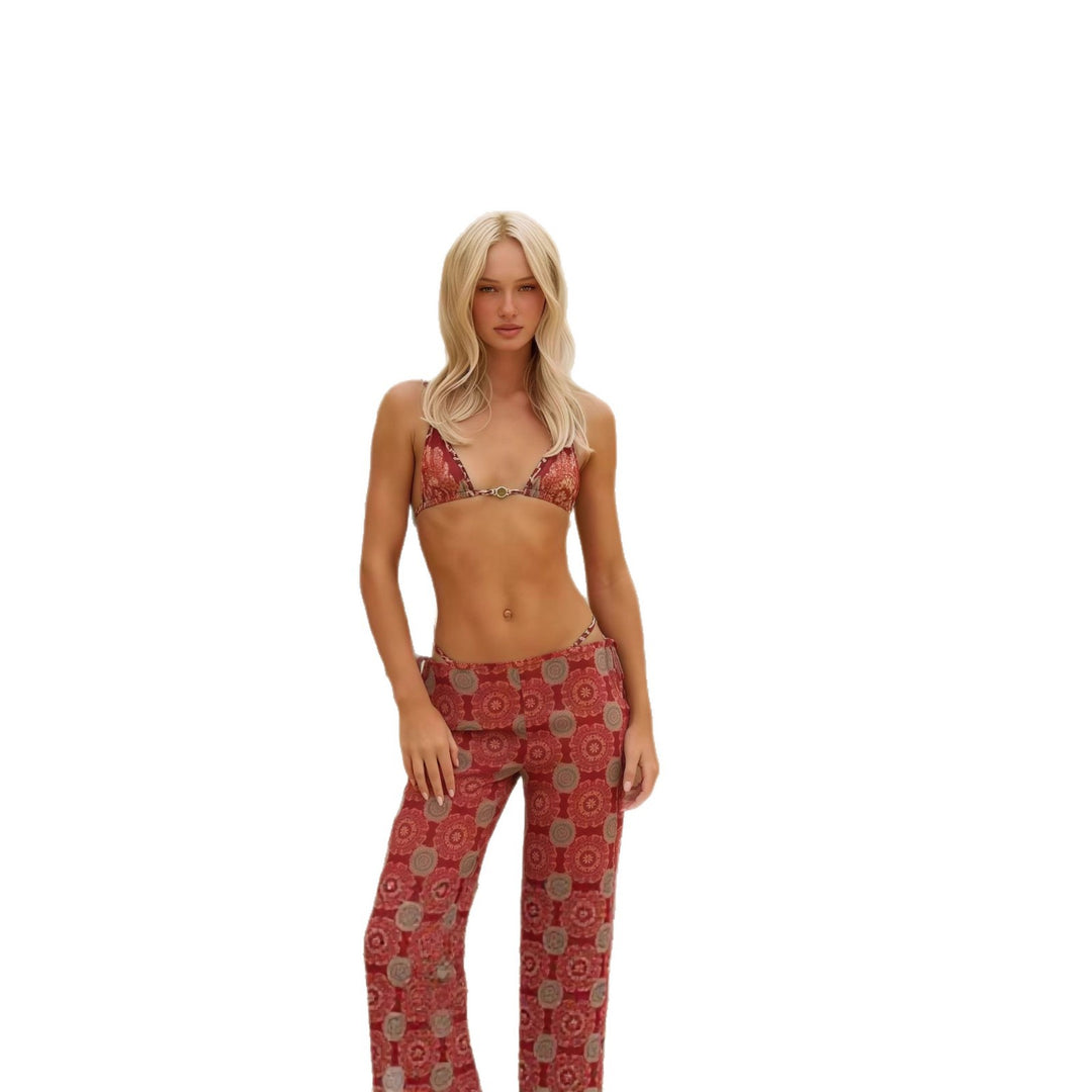 Women's bikini set with a seductive triangle top and elegant bottom Lune London