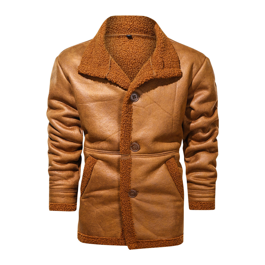 Fashionable men's jacket with warm plush lining Lune London