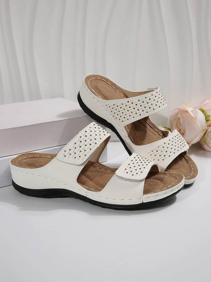 Ladies Stylish Lune London Soft Foam Slide Sandals