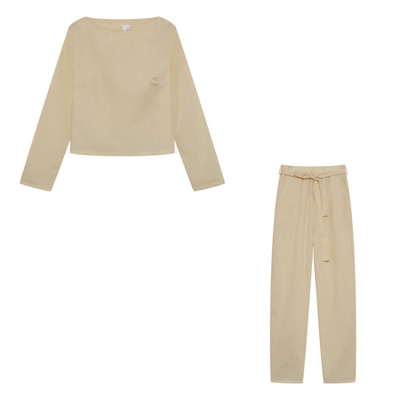 Dames Ensemble Élégant et Aéré Deux-Pièces Chic & Stil
