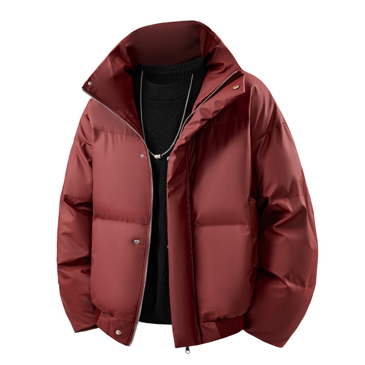 Elegant women's down jacket with high collar and insulating padding Lune London