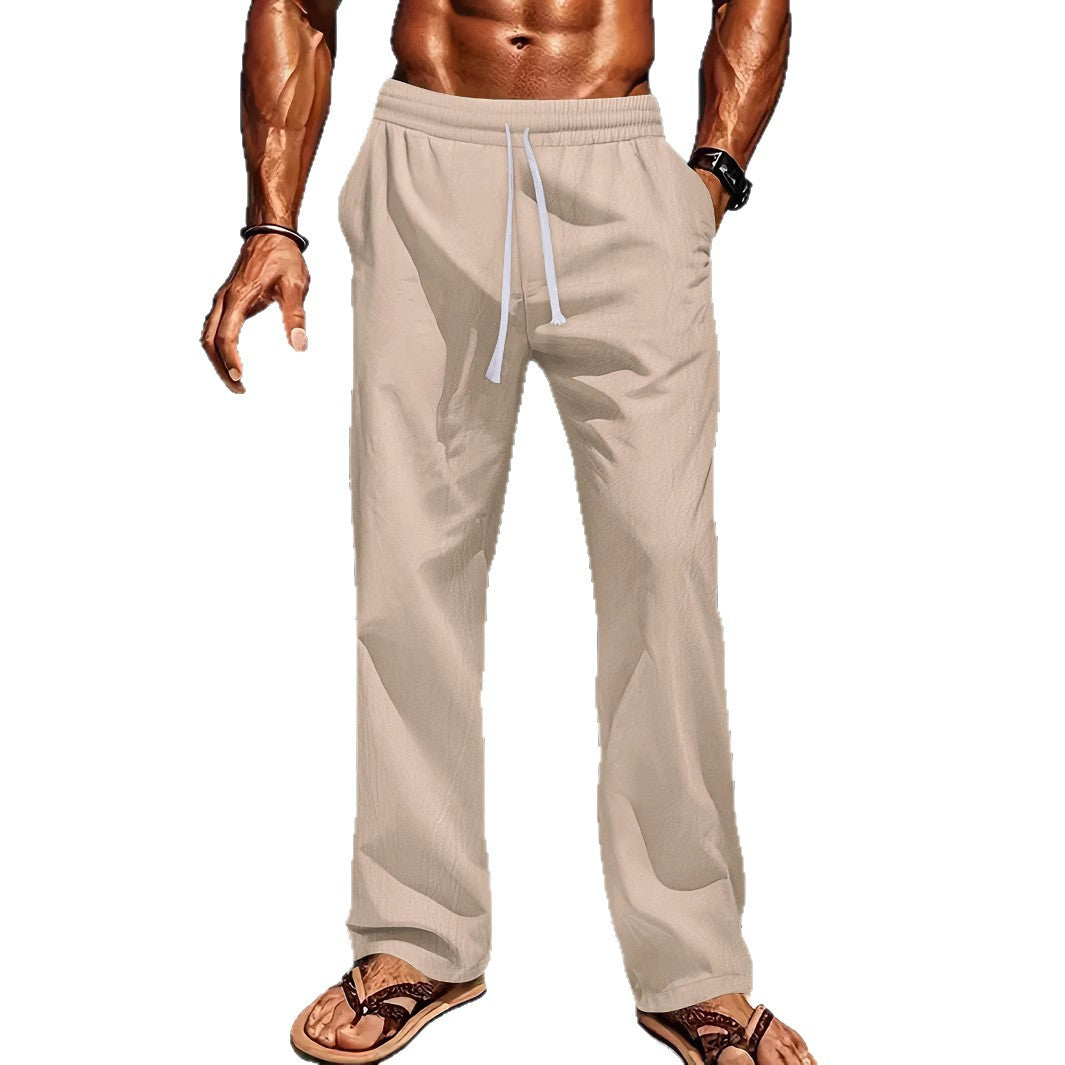 Men's comfortable leisure pants with elastic waist Chic & Stil
