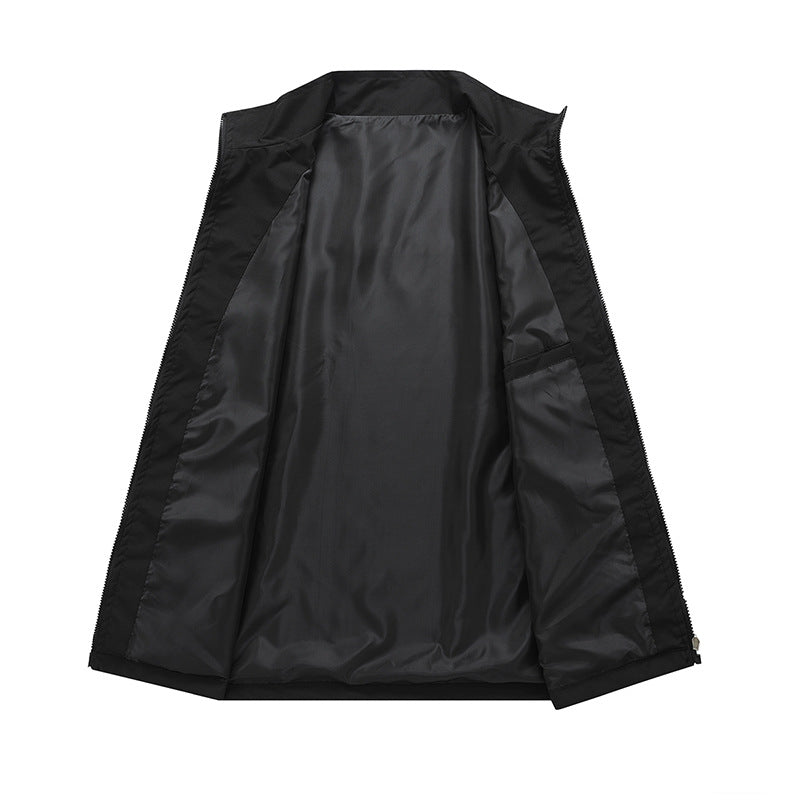Sporty transitional jacket for women with high collar Lune London