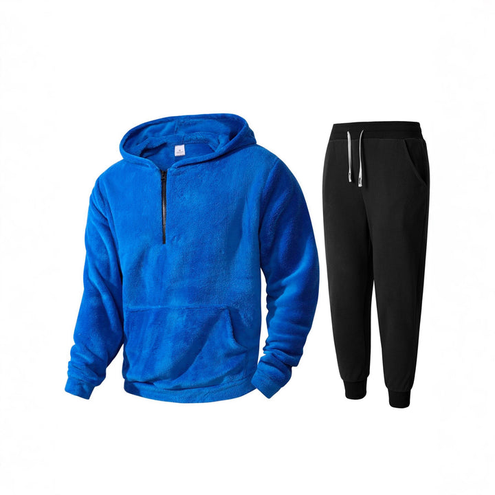 Men's cozy fleece hoodie and jogging pants Lune London