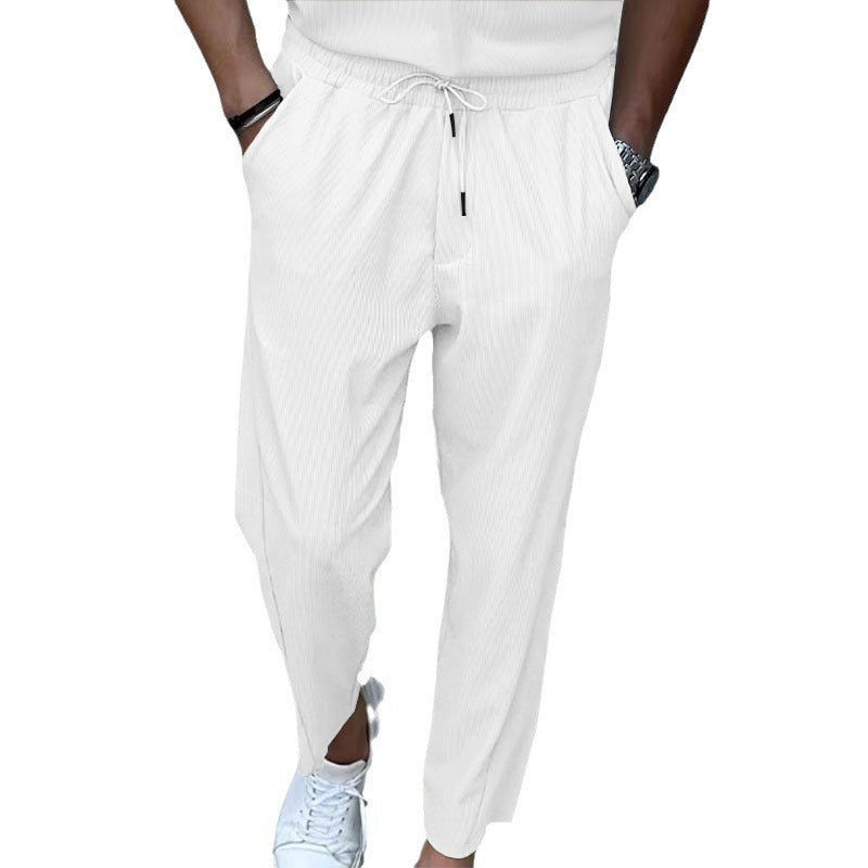 Comfortable men's lounge pants with side pockets Lune London