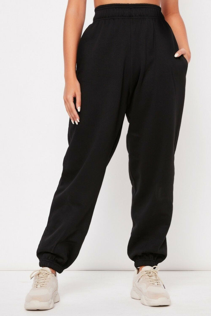 Women's comfortable sweatpants with elastic waistband and cuffs Chic & Stil