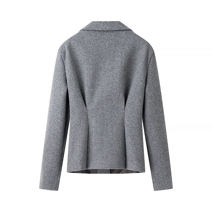 Elegant blazer and skirt set for women with a textured design Lune London