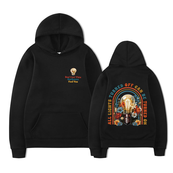Women's hoodie with colorful design and relaxed fit Lune London