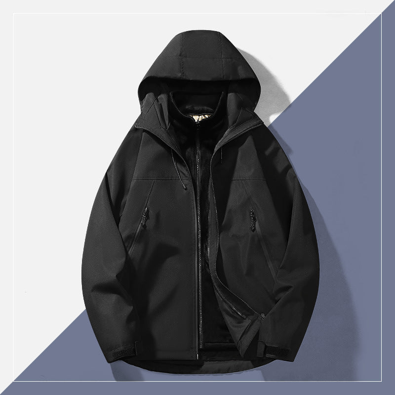 Veste imperméable multifonctionnelle pour hommes Chic und Stil