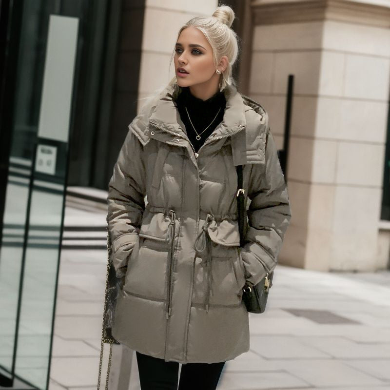 Women's Warm Winter Jacket with Practical Hood Lune London