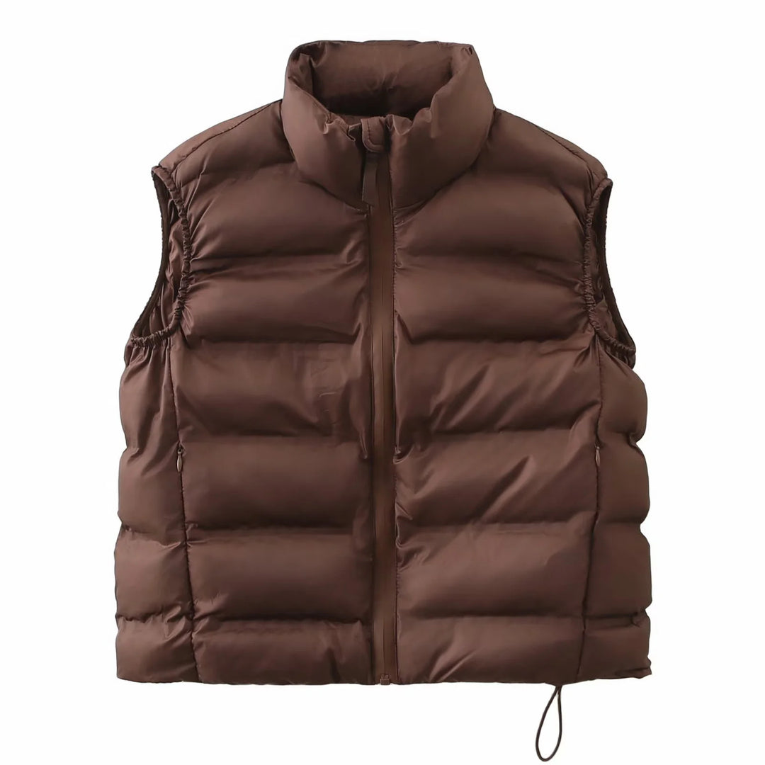 Down jacket for women with high collar and comfort fit Lune London