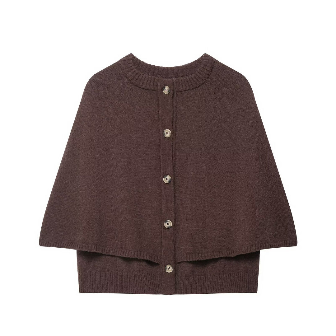Lune London women's knitted poncho