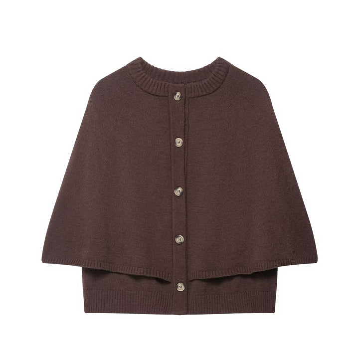 Lune London women's knitted poncho