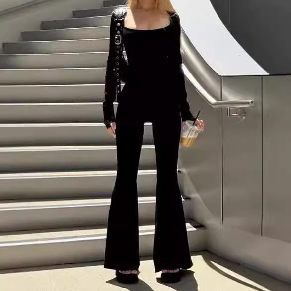 Ladies Long Sleeve Jumpsuit Lune London