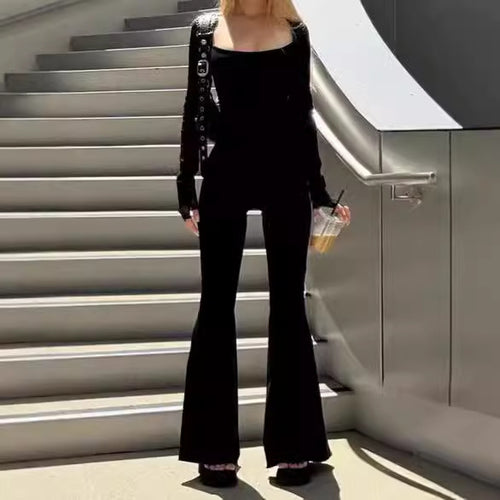 Ladies Long Sleeve Jumpsuit Lune London