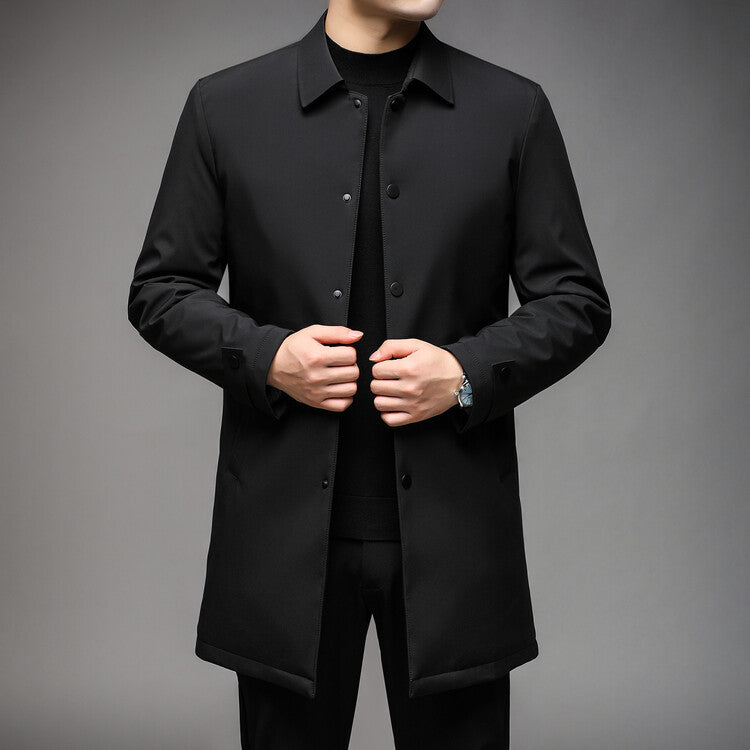 Elegant transitional jacket for men with practical design Lune London