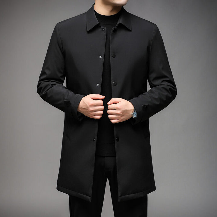 Elegant transitional jacket for men with practical design Lune London