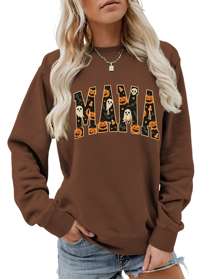 Sweatshirt femme avec design Halloween amusant et coupe confortable Chic & Stil