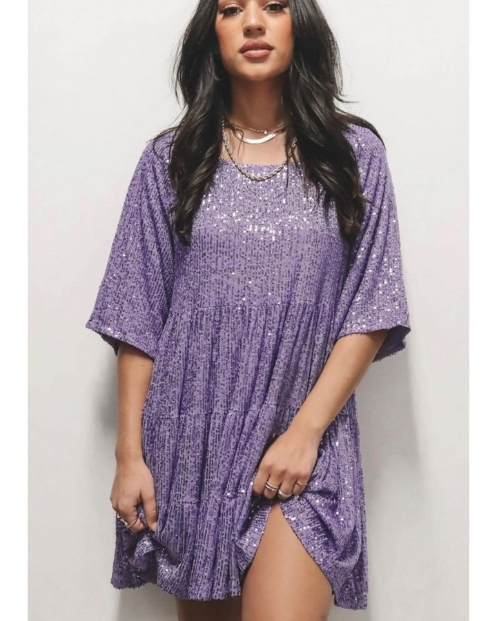 Sparkling party dress for women Lune London