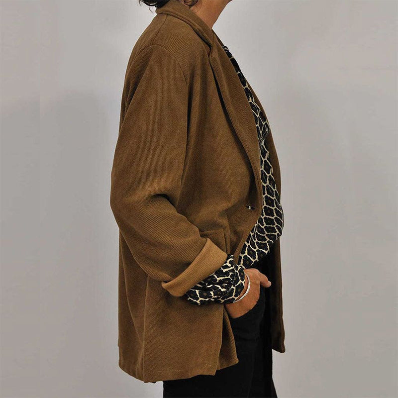 Women's Blouse with Unusual Print and Comfortable Long Sleeves Lune London