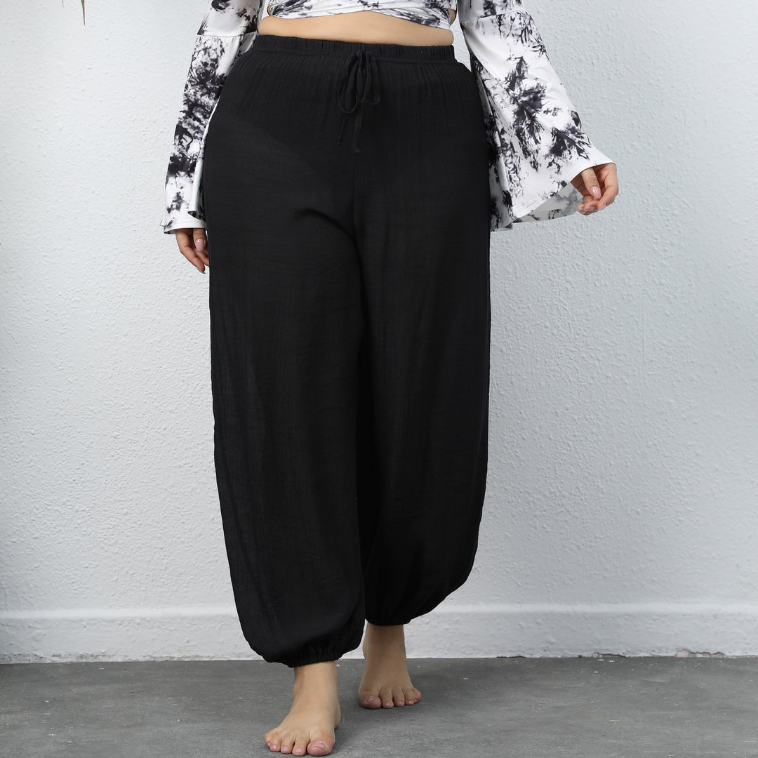 Ladies Lightweight Elastic Jogging Pants Lune London