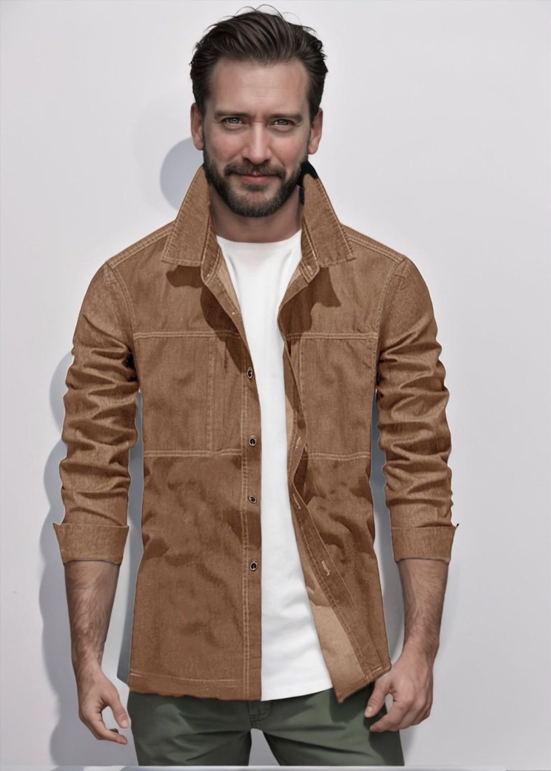 Casual utility jacket for men with practical pockets and stylish cut Lune London