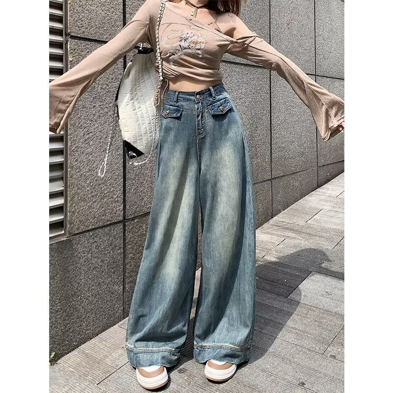 Jeans larges pour femmes Chic & Stil