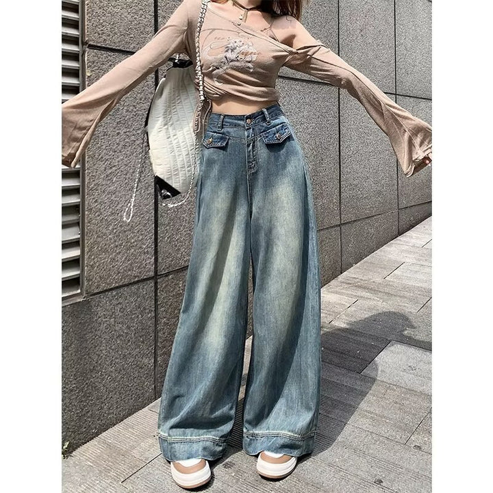 Jeans larges pour femmes Chic & Stil