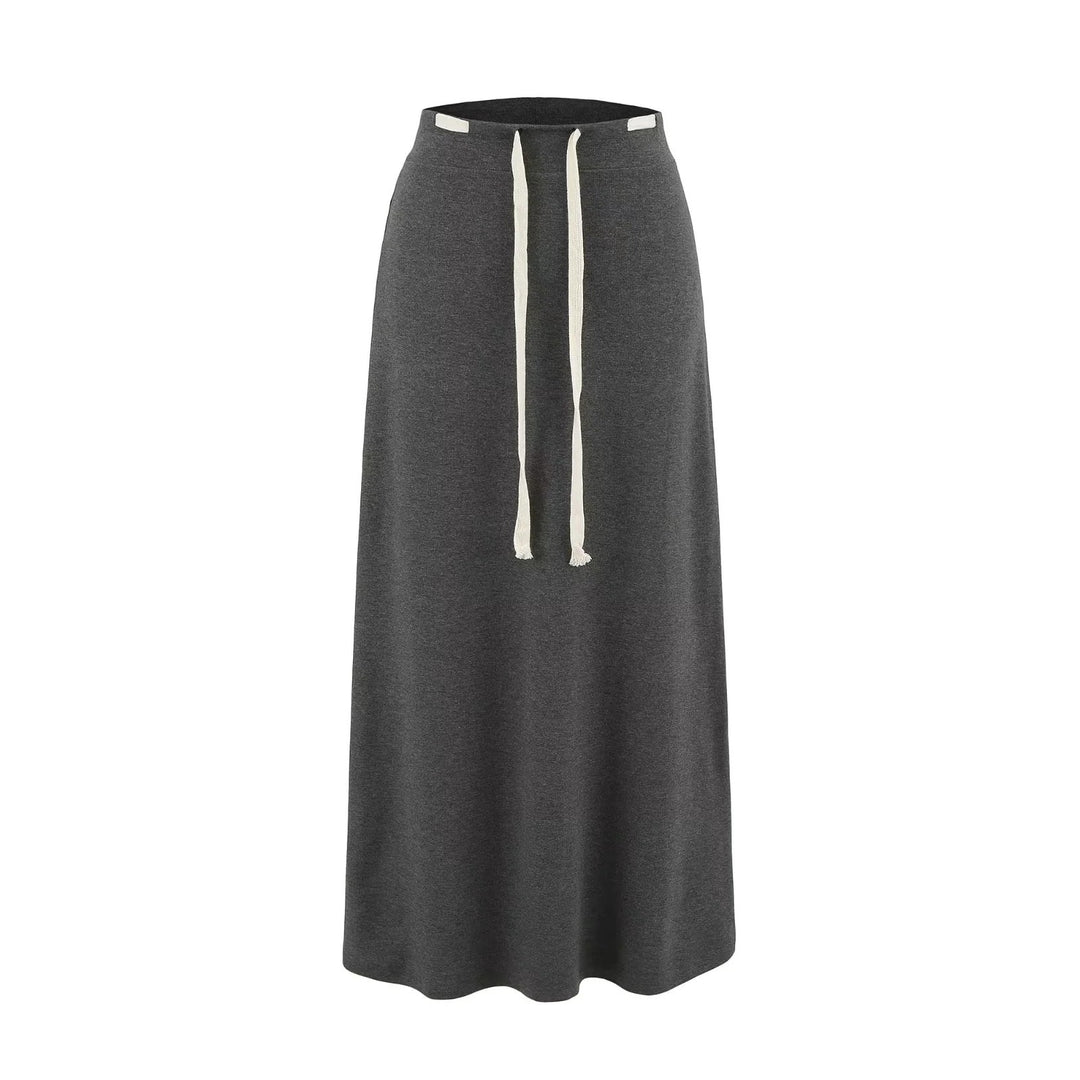 Lune London adjustable waist sporty maxi skirts for women