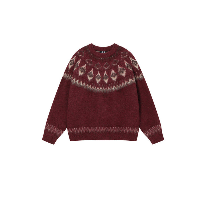 Pull élégant pour femmes avec motif traditionnel Chic & Stil