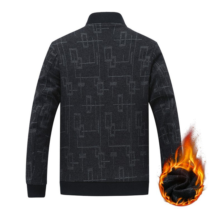 Modern quilted jacket for men with particularly warm inner lining Lune London