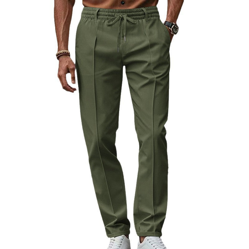 Lune London Elegant leisure pants for men with elastic waistband