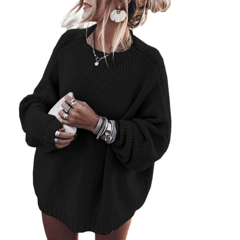 Lune London | Women's Oversized Knit Sweater with Casual Cut