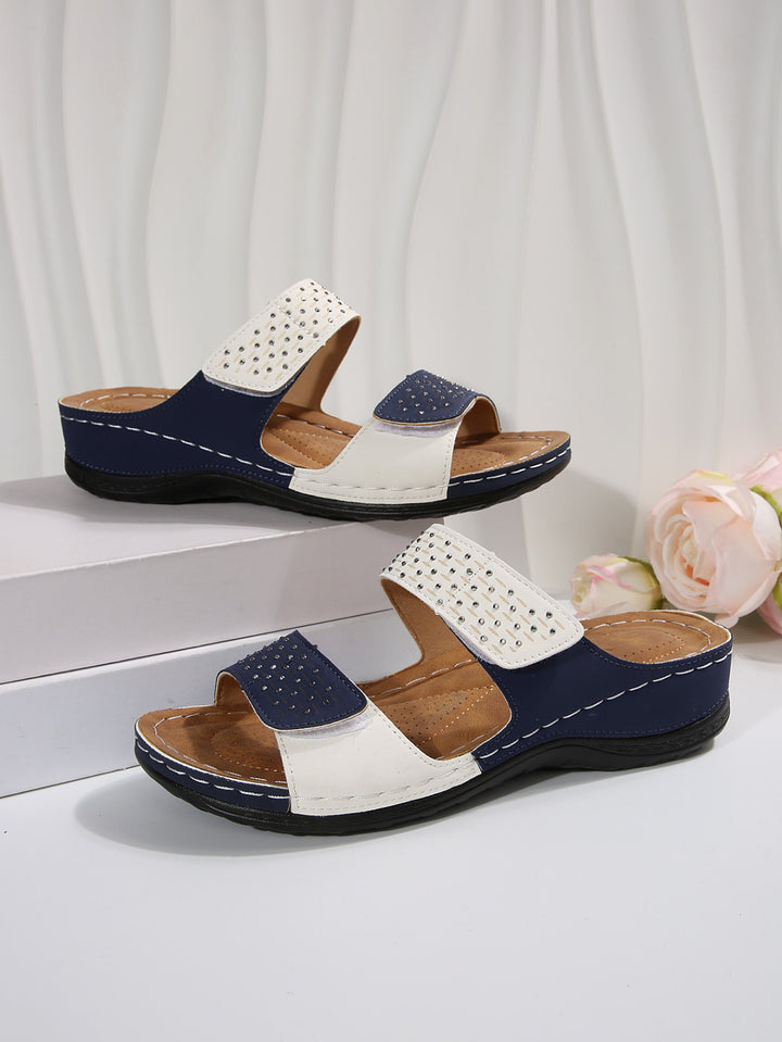 Ladies Stylish Lune London Soft Foam Slide Sandals