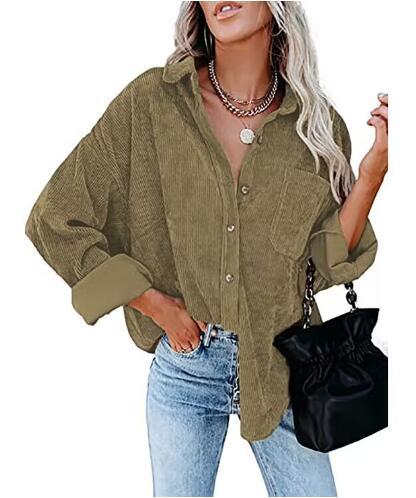 Lune London women's casual velvet blouse shirt
