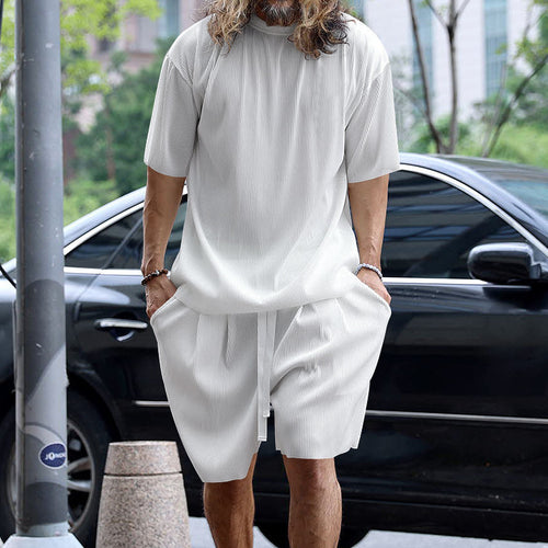 Casual lounge set for men with breathable design and elastic waistband Lune London