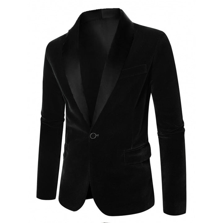 Velvet jacket for men with elegant lapels Lune London