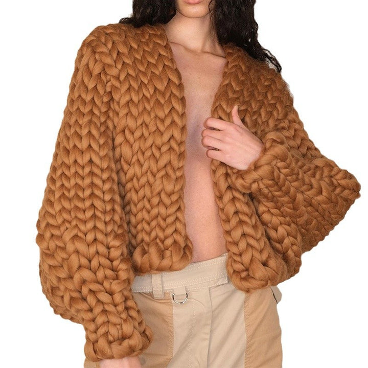 Women's oversized cardigan with voluminous sleeves Lune London