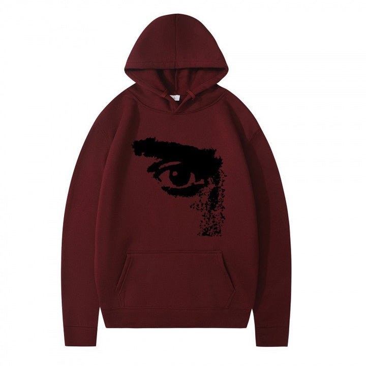 Women’s hoodie with modern, artistic print Chic & Stil