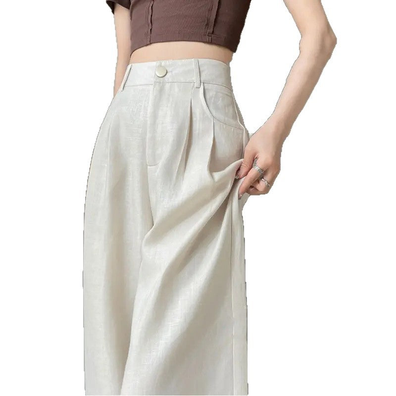 High-waisted pleated pants for women Lune London 1750846959