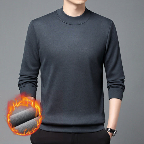 Fashionable men's sweater with innovative thermal insulation Lune London