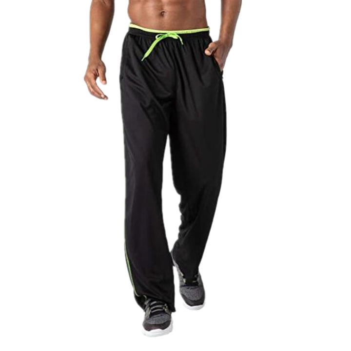 Men's sporty training pants with contrasting side stripes Lune London