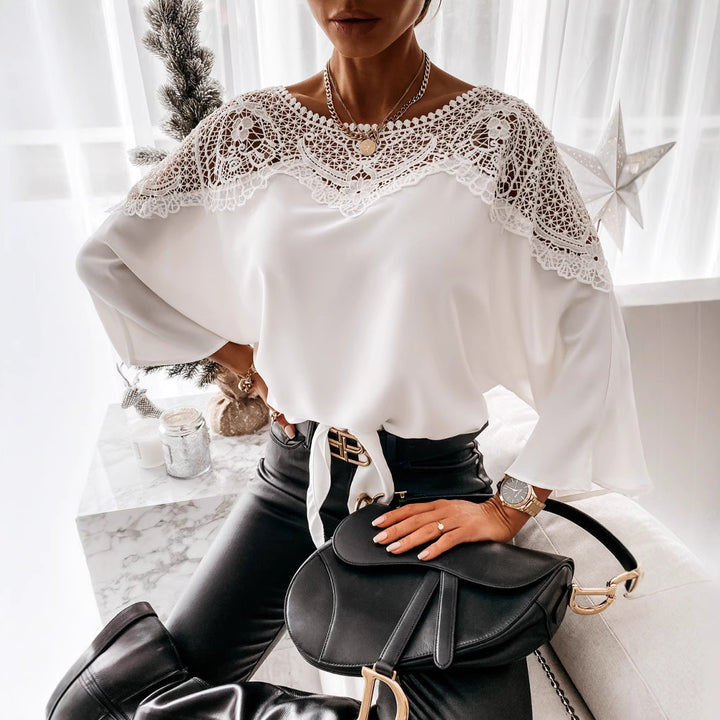 Ladies Elegant Lace Chic Blouse and Style