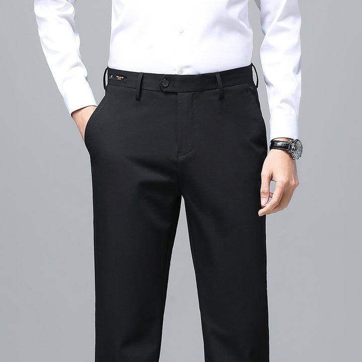 Elegant business trousers for men with fine structure Lune London