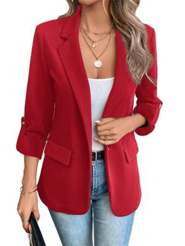 Women Elegant Jacket with Casual Cut and Practical Pockets Lune London