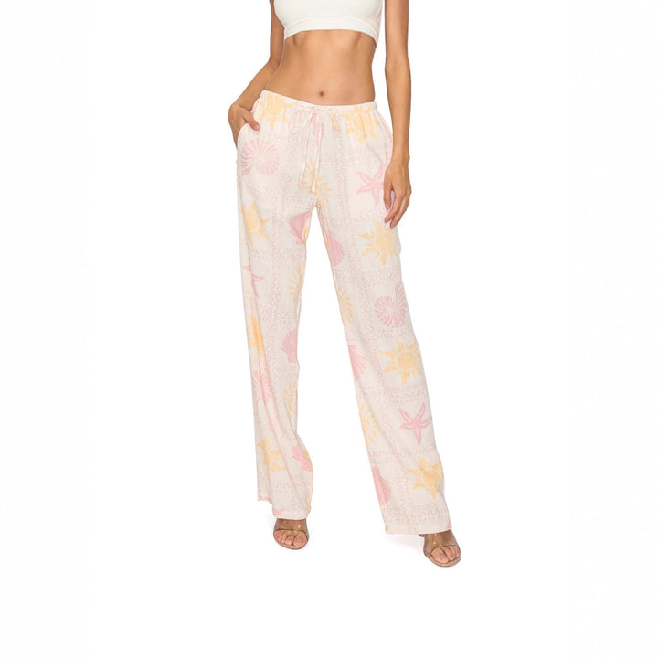 Pantalons de pyjama confortables pour femmes avec motif maritime Chic & Stil