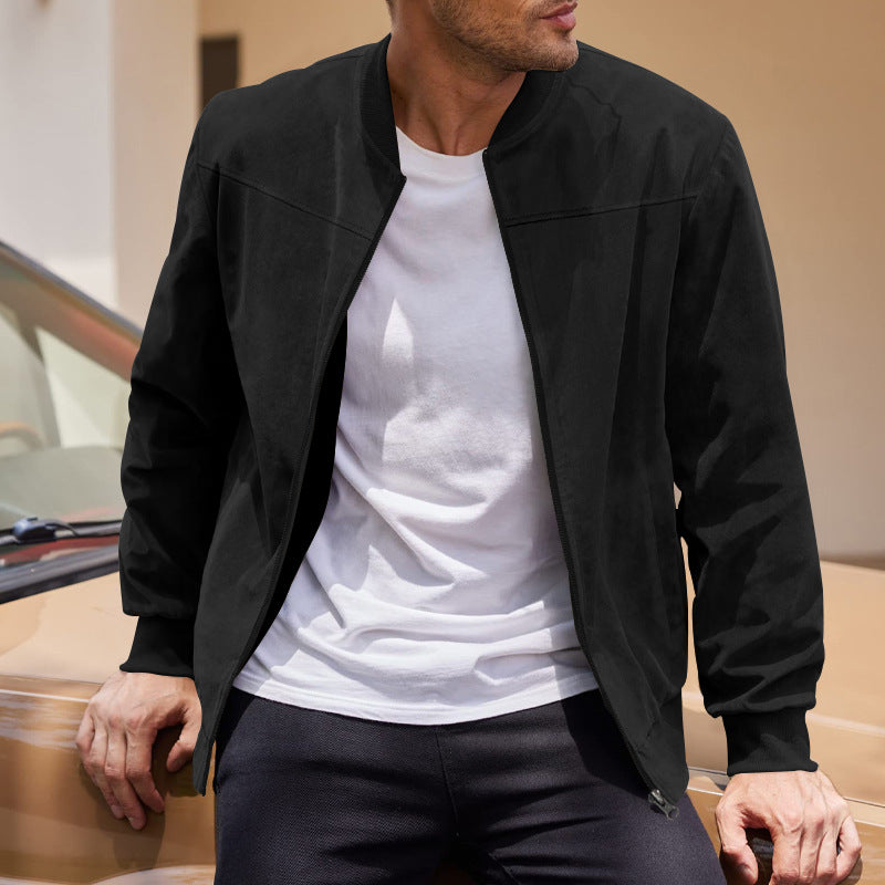 Casual track jacket for men with a sporty design and practical pockets Lune London