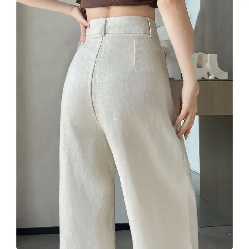 High-waisted pleated pants for women Lune London 1750846959