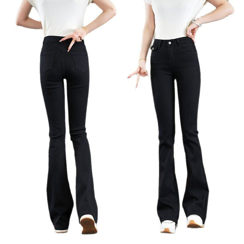 Jeans bootcut taille haute pour femmes avec coupe élégante Chic & Stil