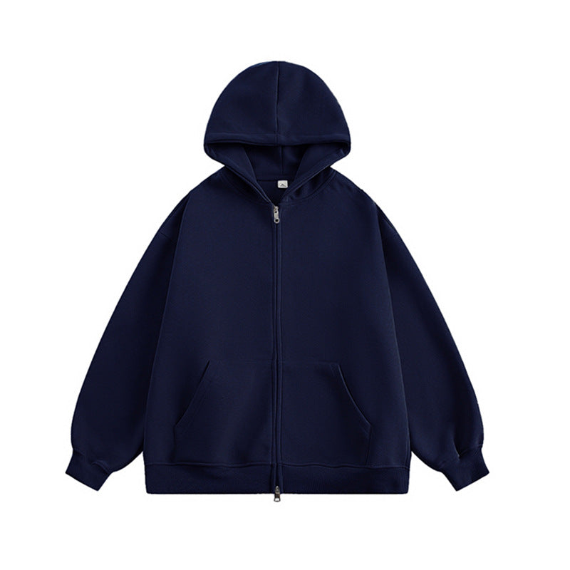 Casual women's hoodie with zipper and pockets Lune London